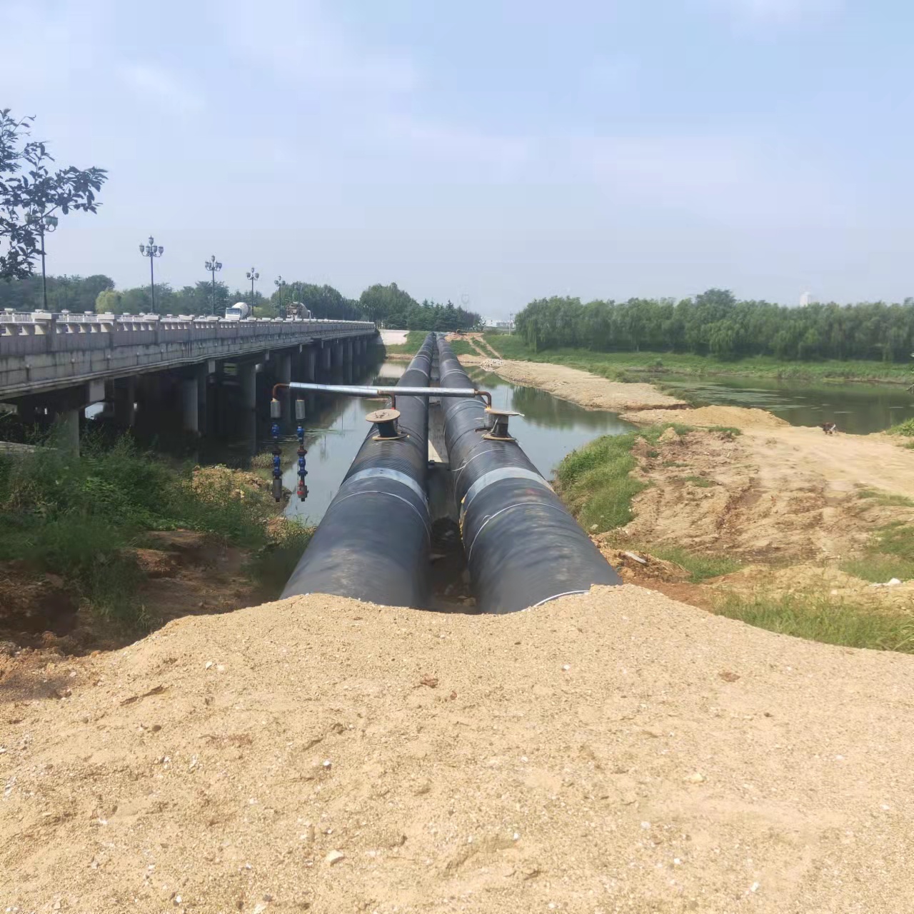 来宾球墨铸铁输油管道清洗